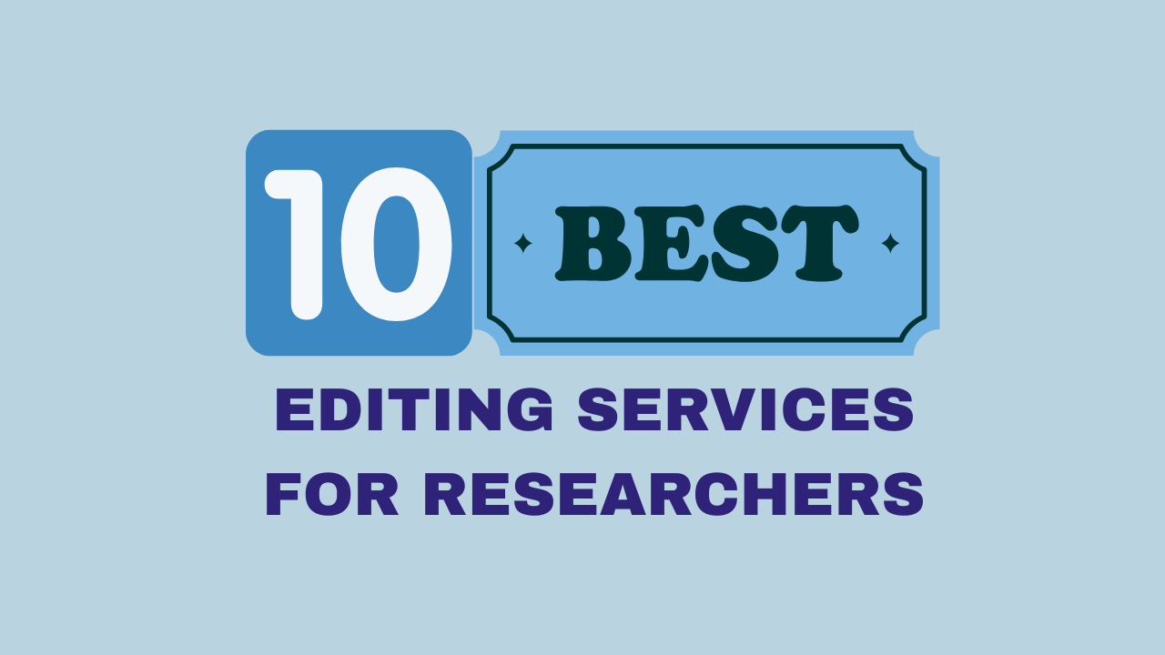 10 best editing services for researchers in the US