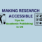 How to make research accessible in US academic publishing