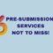 Pre submission services for researchers